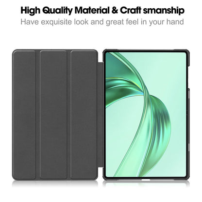 Case for Honor Pad X8a, Techsuit, FoldPro Butterfly, Multicolor