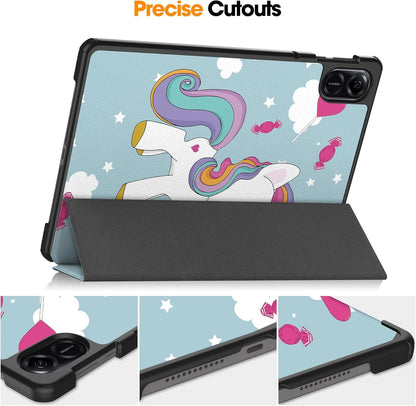 Kuori Honor Pad X8a:lle, Techsuit, FoldPro Unicorn, Monivärinen