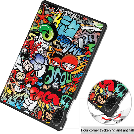 Kuori Honor Pad X8a:lle, Techsuit, FoldPro Urban Vibe, Monivärinen
