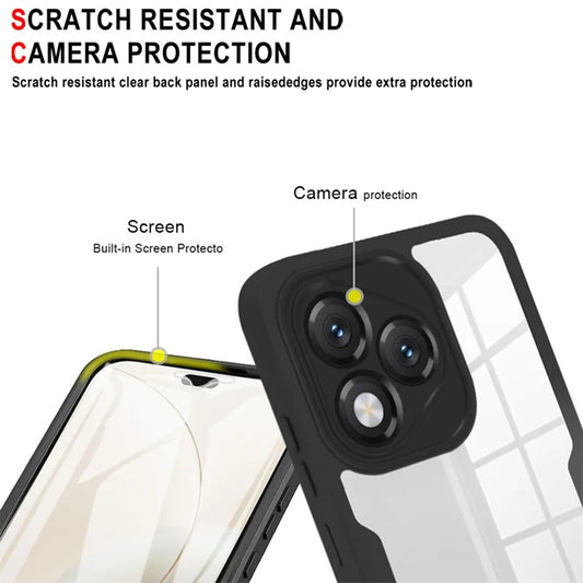 Kotelo Honor X5c Plus -puhelimelle, Techsuit, ColorVerse 360, Pinkki