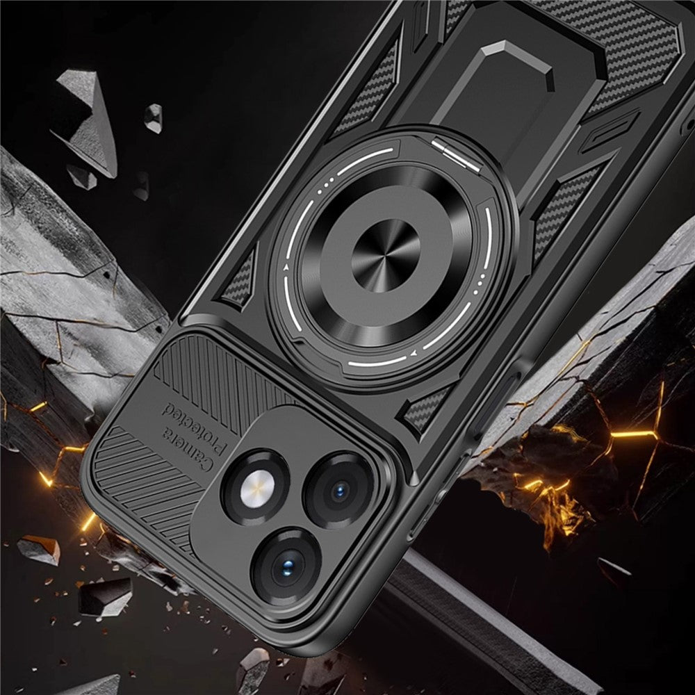 Case for Honor X5c Plus, Techsuit, RuggedCam, Grey