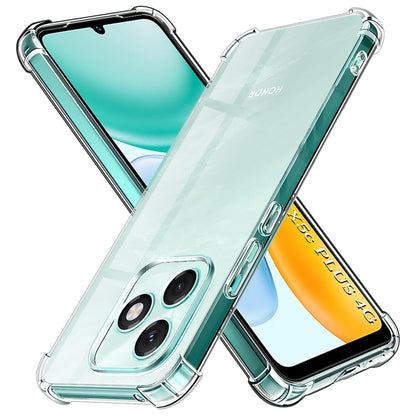 Honor X5c Plus -suojakuori, Techsuit, Iskunkestävä Kirkas, Läpinäkyvä
