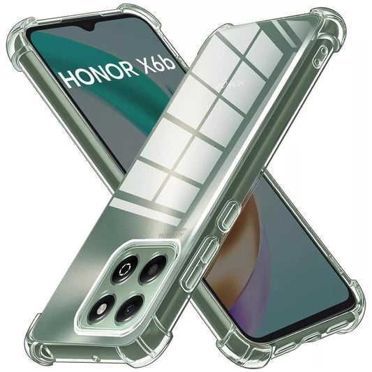 Kuori Honor X6b:lle, Techsuit, Iskunkestävä Kirkas, Läpinäkyvä
