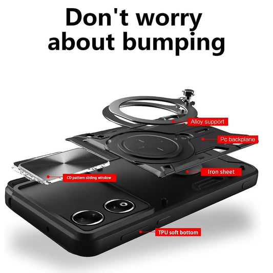 Kuori Honor X7b 5G / 90 Smart / X7b 4G:lle, Techsuit, CamGuard Pro, Sininen