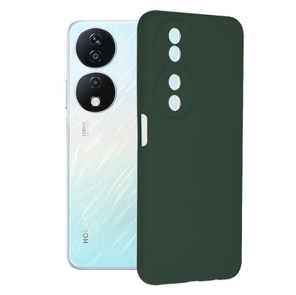 Kuori Honor X7b 5G / 90 Smart / X7b 4G:lle, Techsuit, Soft Edge, Tummanvihreä