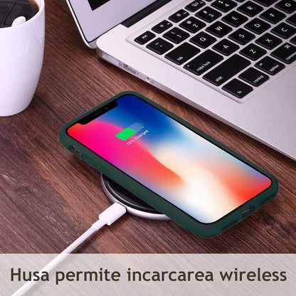 Kuori Honor X7b 5G / 90 Smart / X7b 4G:lle, Techsuit, Soft Edge, Tummanvihreä