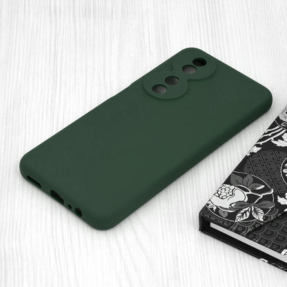 Kuori Honor X7b 5G / 90 Smart / X7b 4G:lle, Techsuit, Soft Edge, Tummanvihreä