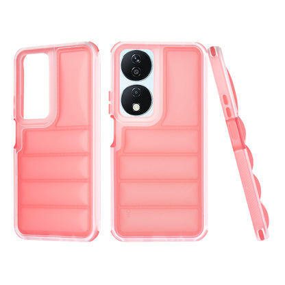 Kuori Honor X7b 5G / 90 Smart / X7b 4G:lle, Techsuit, Wave Shield, Punainen