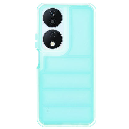 Kuori Honor X7b 5G / 90 Smart / X7b 4G:lle, Techsuit, Wave Shield, Turkoosi