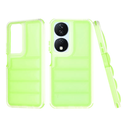 Kuori Honor X7b 5G / 90 Smart / X7b 4G:lle, Techsuit, Wave Shield, Vihreä