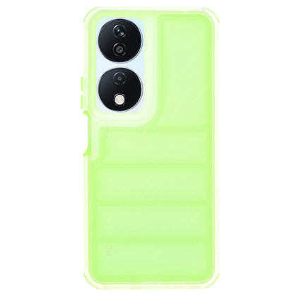 Kuori Honor X7b 5G / 90 Smart / X7b 4G:lle, Techsuit, Wave Shield, Vihreä