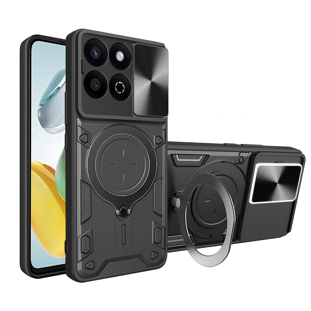 Kuori Honor X7c / 200 Smartille, Techsuit, CamGuard Pro, Musta