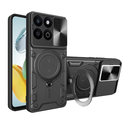 Kuori Honor X7c / 200 Smartille, Techsuit, CamGuard Pro, Musta