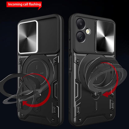 Kuori Honor X7c / 200 Smartille, Techsuit, CamGuard Pro, Musta