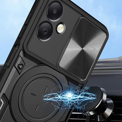 Kuori Honor X7c / 200 Smartille, Techsuit, CamGuard Pro, Musta
