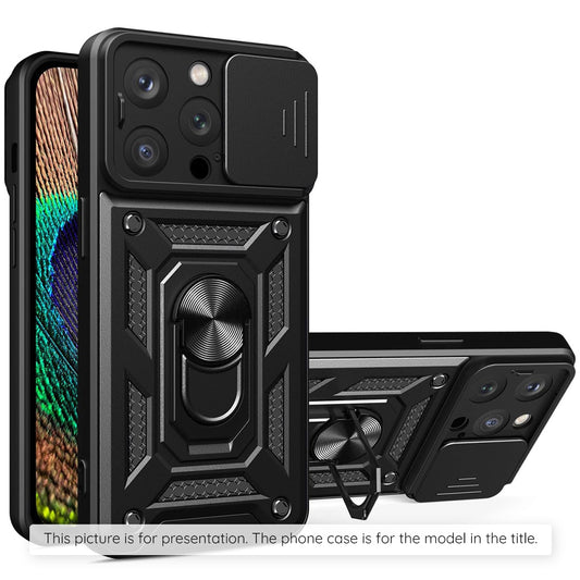 Kuori Honor 400 Smart 4G / X7d 4G:lle, Techsuit, CamShield, Musta