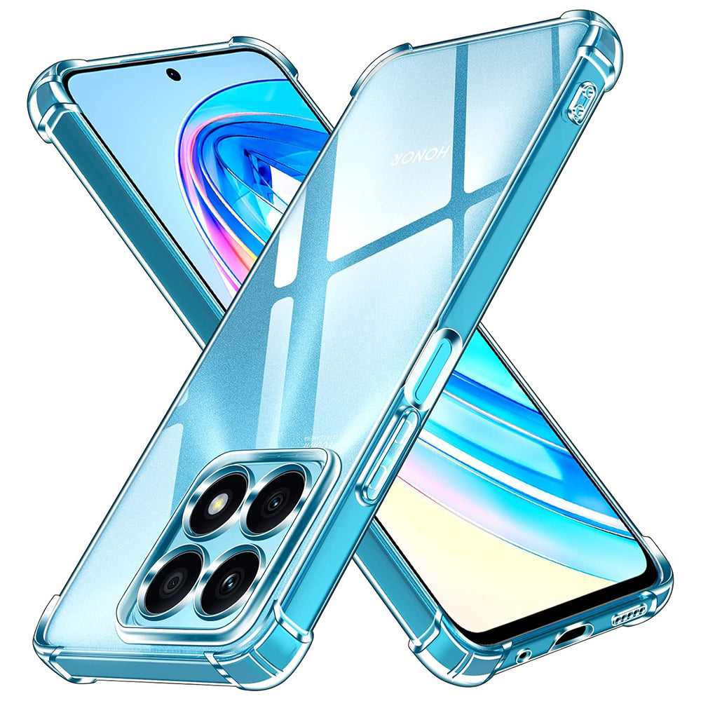 Case for Honor X8a, Techsuit, Shockproof Clear, Transparent