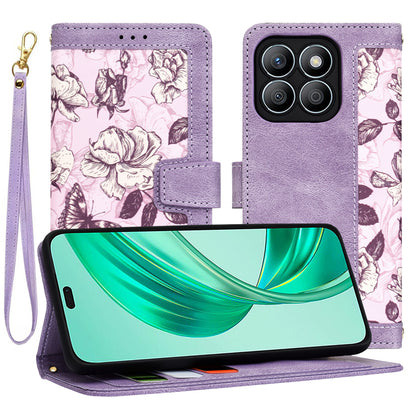 Case for Honor X8b, Techsuit, FlipCraft, Purple