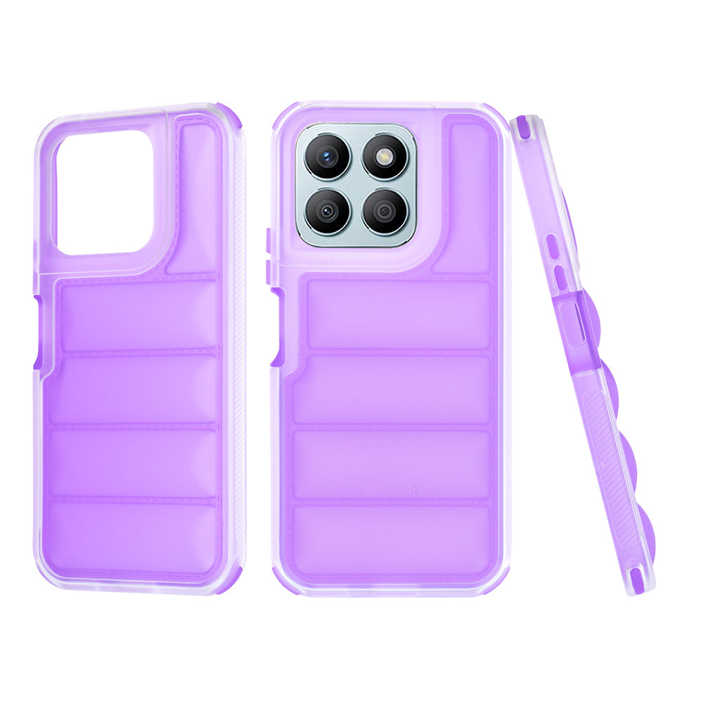 Case for Honor X8b, Techsuit, Wave Shield, Purple