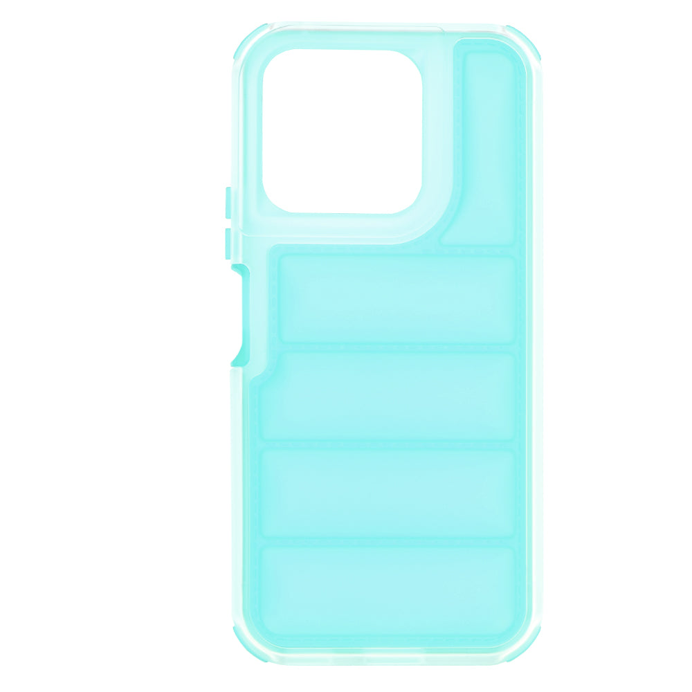 Case for Honor X8b, Techsuit, Wave Shield, Turquoise