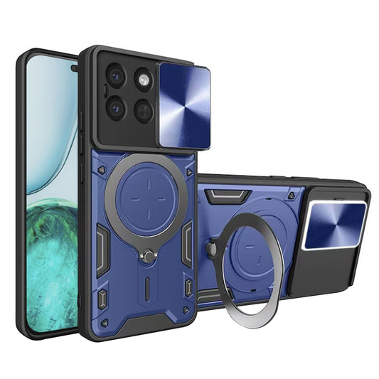 Kuori Honor X8c:lle, Techsuit, CamGuard Pro, Sininen