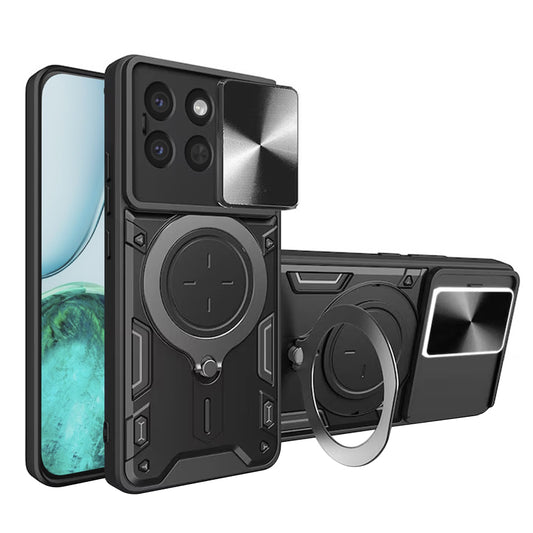 Kuori Honor X8c:lle, Techsuit, CamGuard Pro, Musta