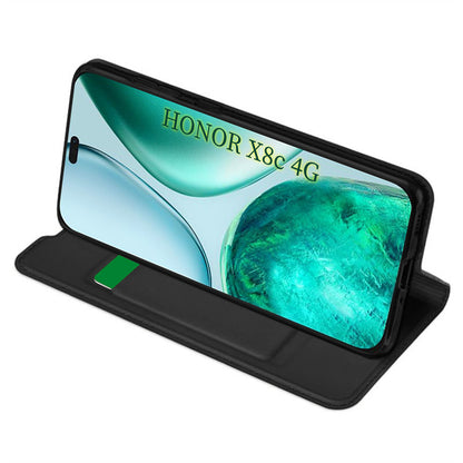 Kuori Honor X8c:lle, Techsuit, Magskin Book, Musta
