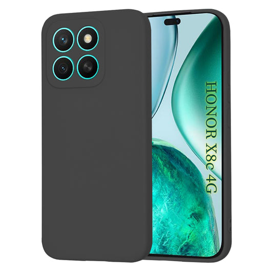Honor X8c -suojakuori, Techsuit, SoftFlex, Musta