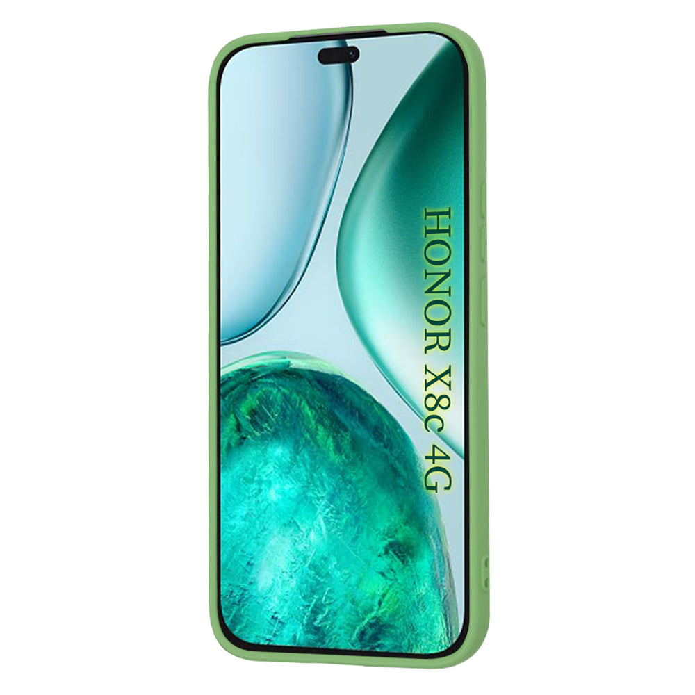 Honor X8c -suojakuori, Techsuit, SoftFlex, Vaaleanvihreä