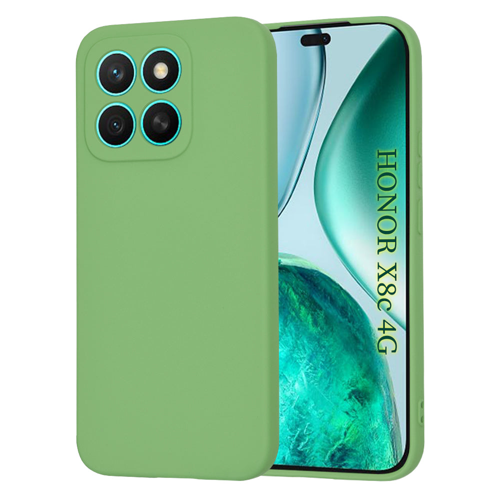 Honor X8c -suojakuori, Techsuit, SoftFlex, Vaaleanvihreä