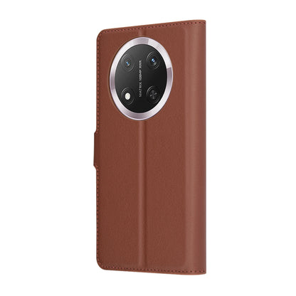 Case for Honor X9c / Magic7 Lite, Techsuit, Leather Folio, Brown