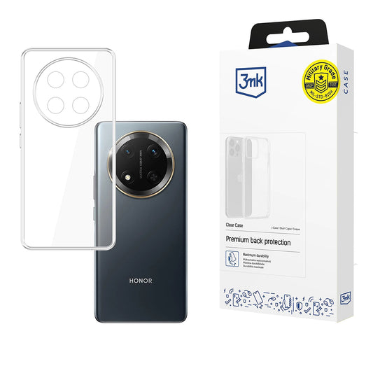 Kuori Honor X9c / Magic7 Lite -puhelimelle, 3MK, Kirkas, Läpinäkyvä
