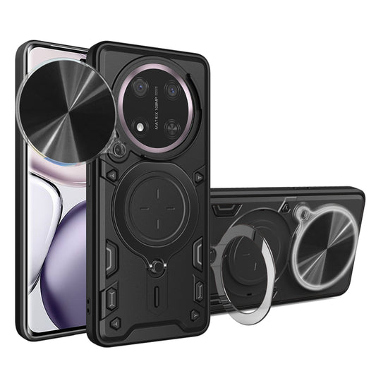 Kuori Honor X9c / Magic7 Lite -puhelimelle, Techsuit, CamGuard Pro, Musta