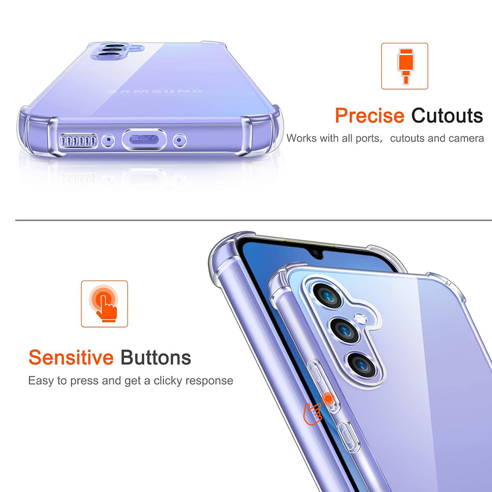 Kuori Honor X9c / Magic7 Lite -puhelimelle, Techsuit, Iskunkestävä Kirkas, Läpinäkyvä