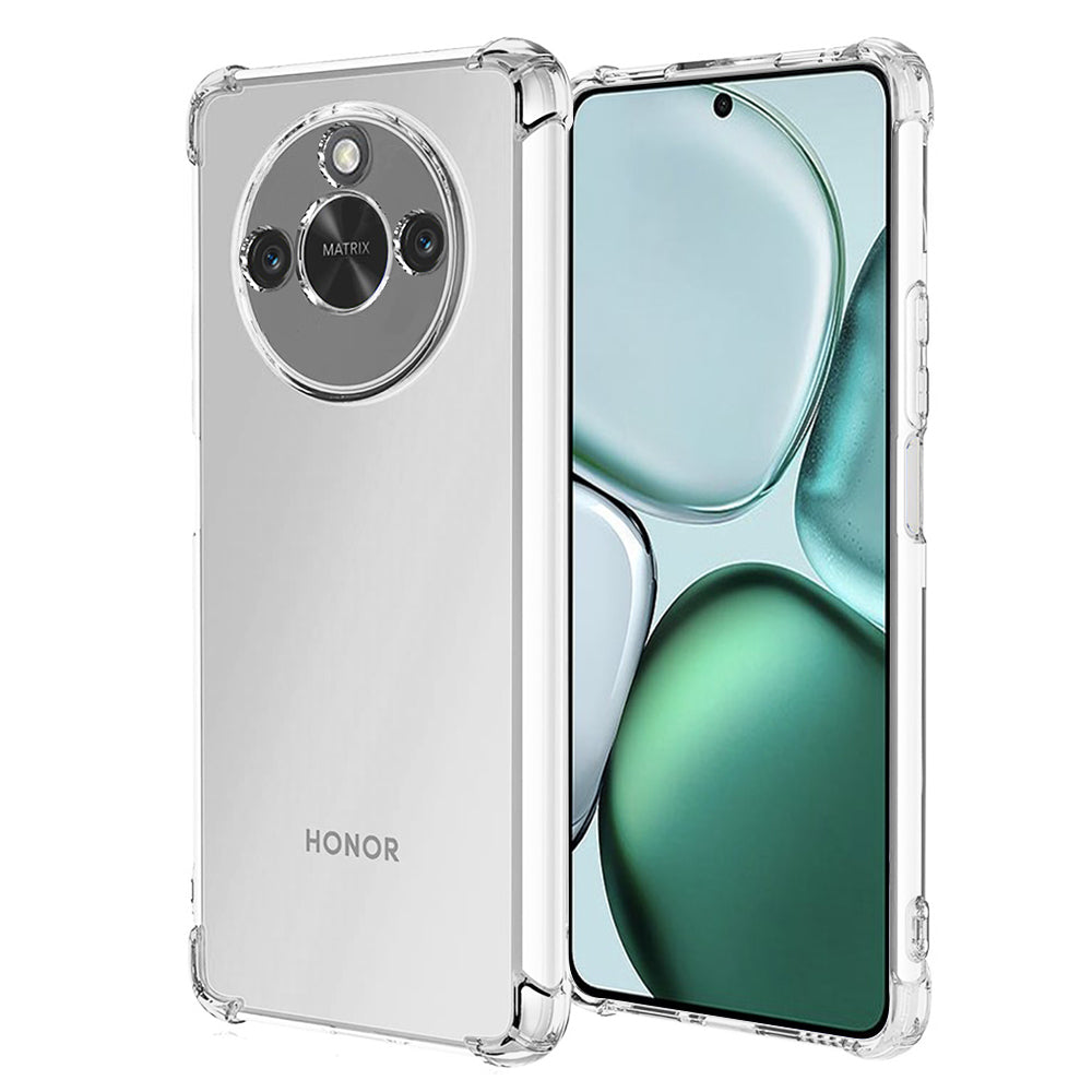 Honor X9c Smart -suojakuori, Techsuit, Iskunkestävä Kirkas, Läpinäkyvä