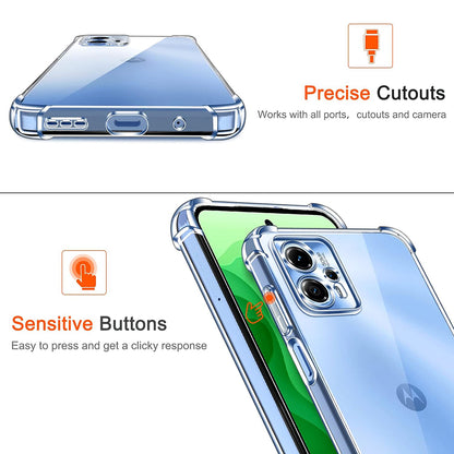 Honor X9c Smart -suojakuori, Techsuit, Iskunkestävä Kirkas, Läpinäkyvä