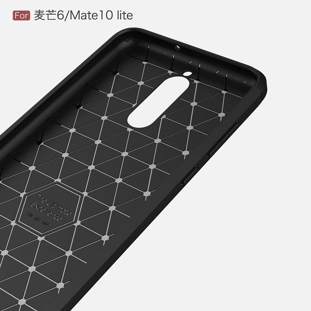 Kuori Huawei Mate 10 Lite -puhelimelle, Techsuit, Hiili, Musta