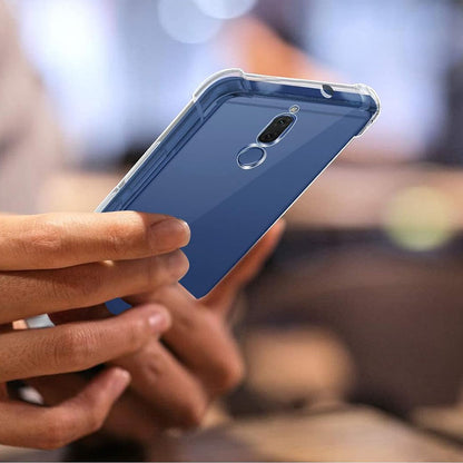 Kuori Huawei Mate 10 Lite -puhelimelle, Techsuit, Iskunkestävä Kirkas, Läpinäkyvä