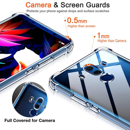 Kuori Huawei Mate 10 Pro:lle, Techsuit, Iskunkestävä Kirkas, Läpinäkyvä