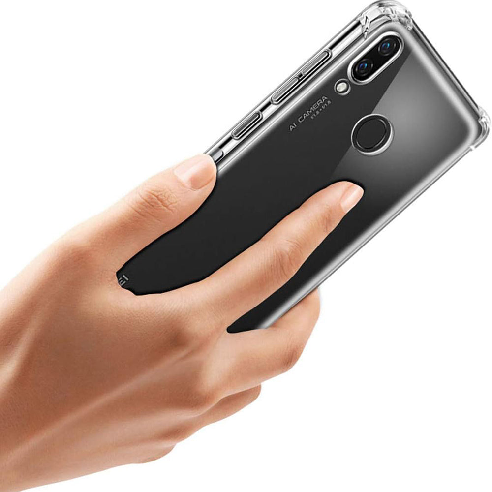 Kuori Huawei Mate 20 Pro:lle, Techsuit, Iskunkestävä Kirkas, Läpinäkyvä