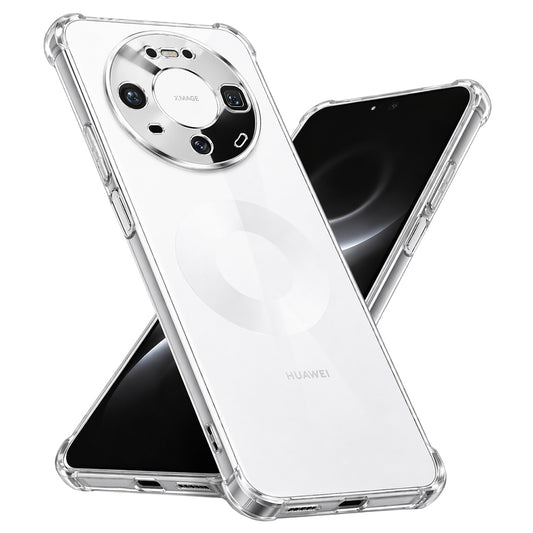 Suojakotelo Huawei Mate 80 Prolle, Techsuit, Iskunkestävä Kirkas, Läpinäkyvä