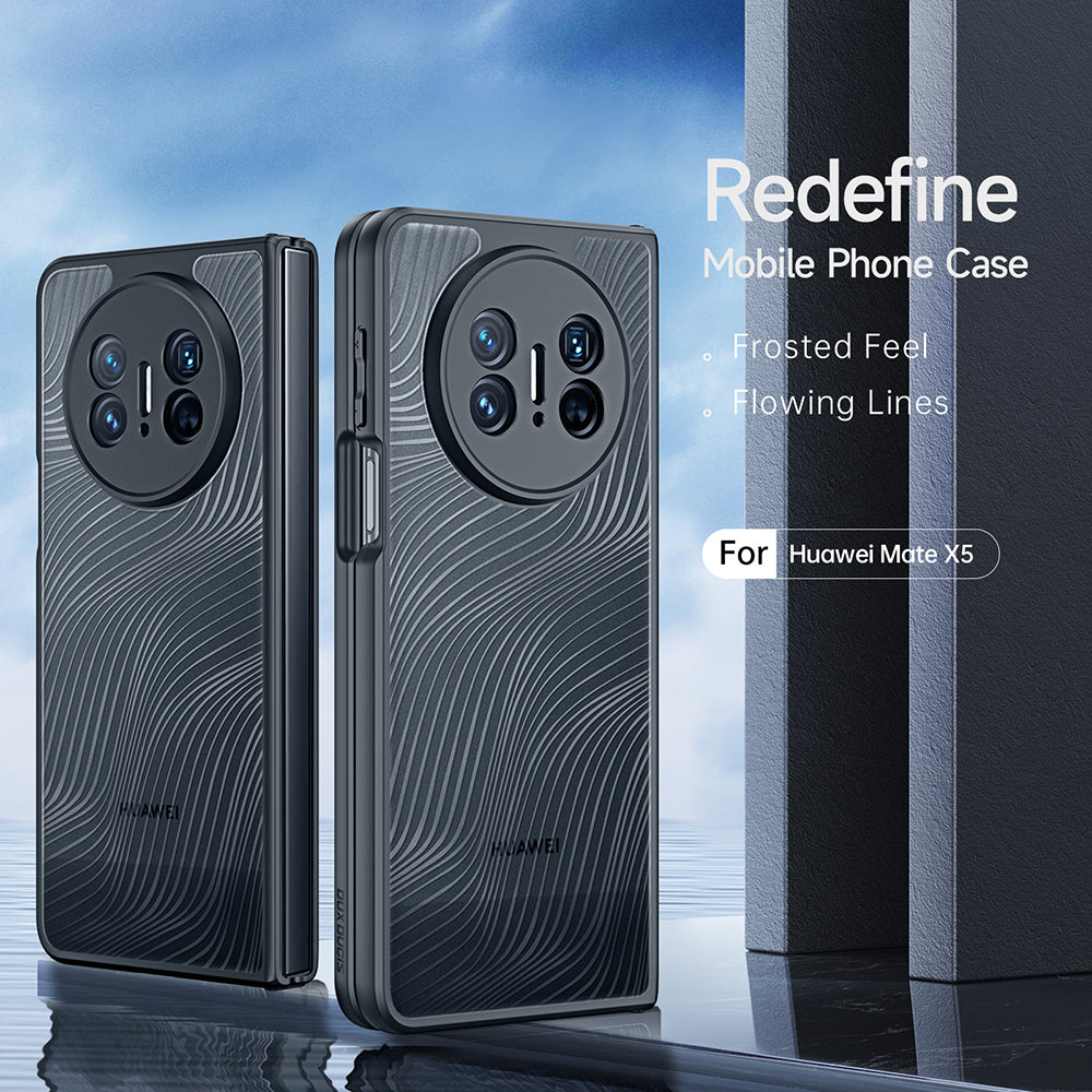 Kuori Huawei Mate X5:lle, DUX DUCIS, Aimo, Musta