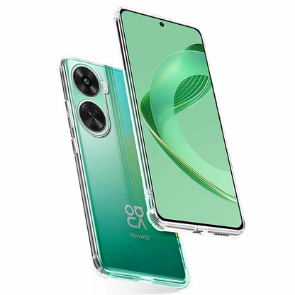 Kuori Huawei nova 11 SE / nova 12 SE:lle, Techsuit, Iskunkestävä Kirkas, Läpinäkyvä
