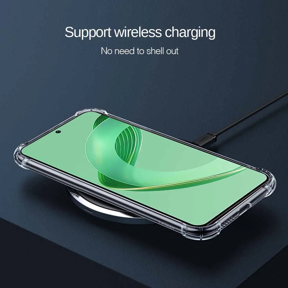 Kuori Huawei nova 11 SE / nova 12 SE:lle, Techsuit, Iskunkestävä Kirkas, Läpinäkyvä