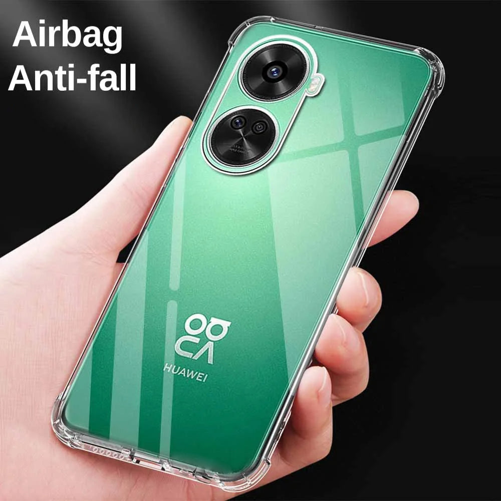 Kuori Huawei nova 11 SE / nova 12 SE:lle, Techsuit, Iskunkestävä Kirkas, Läpinäkyvä