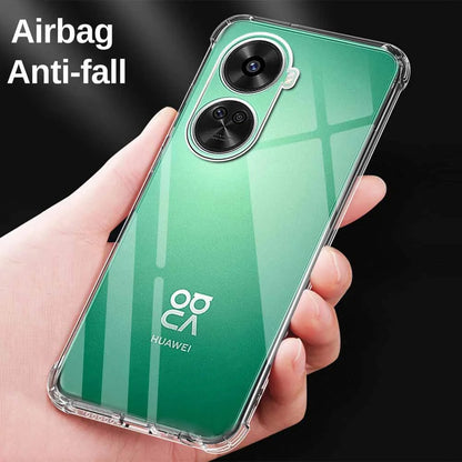 Kuori Huawei nova 11 SE / nova 12 SE:lle, Techsuit, Iskunkestävä Kirkas, Läpinäkyvä