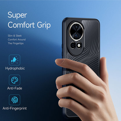 Kuori Huawei nova 12 Pro:lle, DUX DUCIS, Aimo, Musta