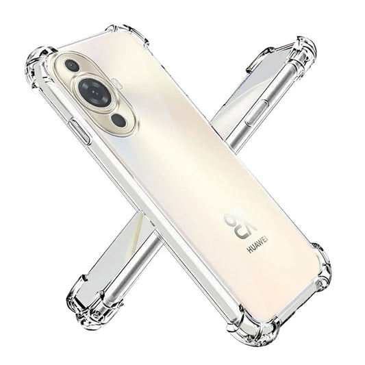 Kuori Huawei nova 12s / nova 11:lle, Techsuit, Iskunkestävä Kirkas, Läpinäkyvä