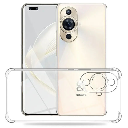 Kuori Huawei nova 12s / nova 11:lle, Techsuit, Iskunkestävä Kirkas, Läpinäkyvä