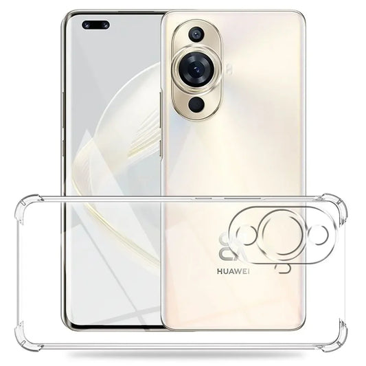 Kuori Huawei nova 12s / nova 11:lle, Techsuit, Iskunkestävä Kirkas, Läpinäkyvä